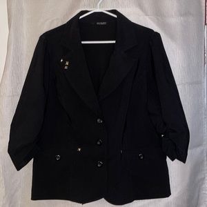 Black Button up Contempo blazer